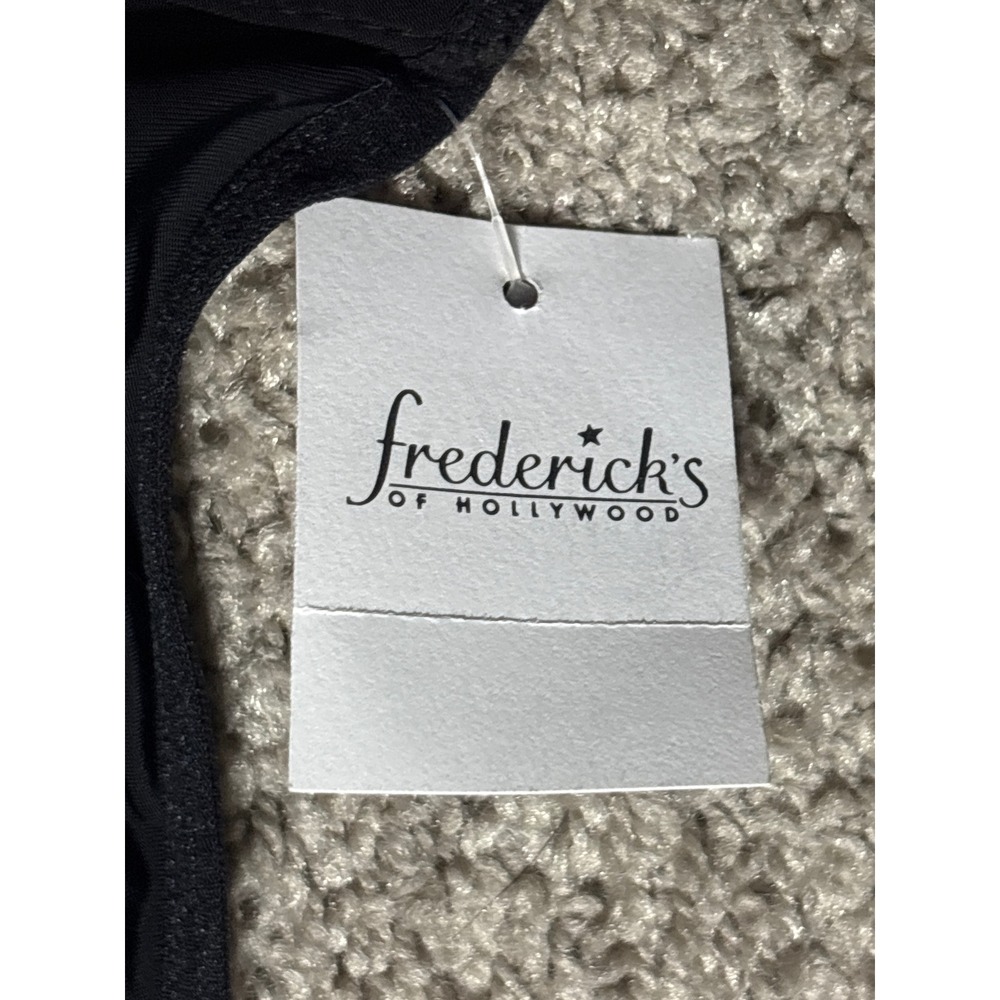 Fredericks of Hollywood Becca Push Up Bra Black Strappy Racerback 36B X212-1796 - Picture 2 of 6